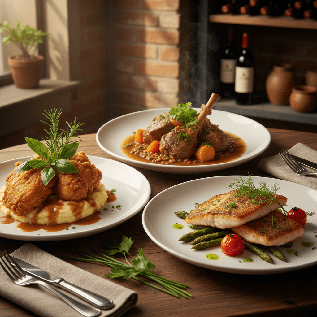 Platos caseros auténticos